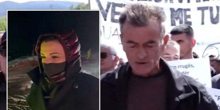 “Balluku nuk erdhi në takimin e paralajmëruar”/ Banorët e Hotolishtit në protestë për aksin Elbasan-Qafë Thanë: Do bojkotojmë zgjedhjet!