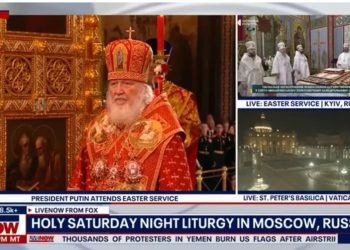 Gafa e Fox News! Tregon Kievin si pjesë të Rusisë gjatë transmetimit live të meshës së Pashkëve, reagon Ministria e Jashtme e Ukrainës: Duhet të kërkohet falje…