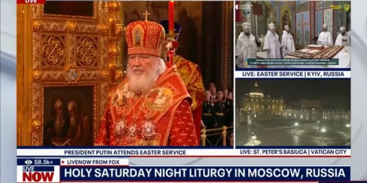 Gafa e Fox News! Tregon Kievin si pjesë të Rusisë gjatë transmetimit live të meshës së Pashkëve, reagon Ministria e Jashtme e Ukrainës: Duhet të kërkohet falje…