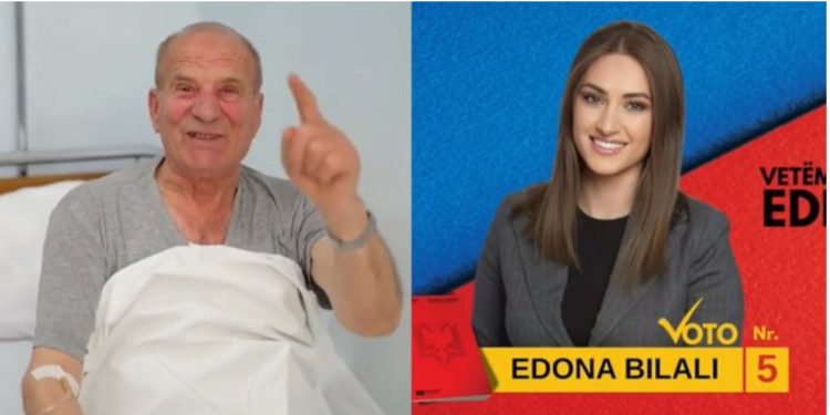 VIDEO/ “Skandal, ku kemi mbërrit”, spoti elektoral i kandidates së PS-së në Shkodër “përdor” imazhin e të moshuarit, edhe nga krevati i spitalit mendon të mbajë fjalën e dhënë