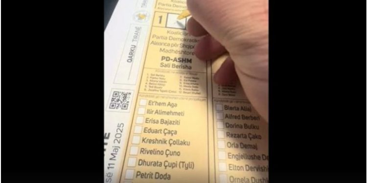TikTok hakmerret me Ramën! “Shpërthejnë” videot me fletën e votimit, emigrantët votojnë masivisht PD