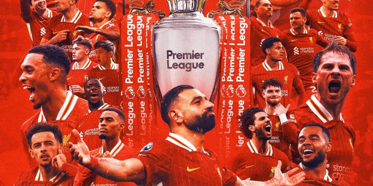 Liverpool ngjitet në majën e futbollit, fiton titullin kampion në Premier League