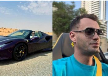 FOTO/ “Pëdorues i makinave të luksit!” U arrestua me dyshimet se ndihmoi autorin e vrasjes së Renato Hoxhajt, dalin të tjera pamje nga jeta që promovonte Erlis Mehmeti