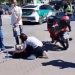 Aksident në qendër të Tiranës, automjeti përplas motorin, një person mbetet i plagosur