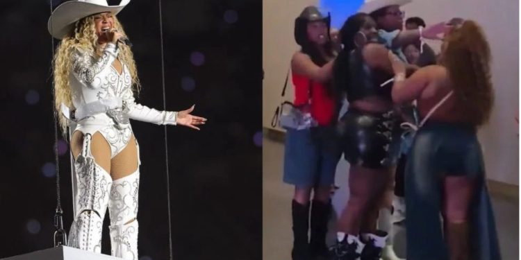 Plas sherri në koncertin e parë të “Cowboy Carter” të Beyonce-s