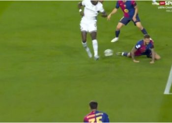 Vetëm 33 sekonda, Marcus Thuram i shënon Barcelonës në mënyrë akrobatike