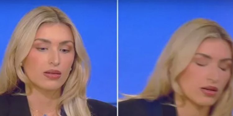 VIDEO/ Të ftuarës i bie të fikët “live” në studio, shtanget prezantuesi