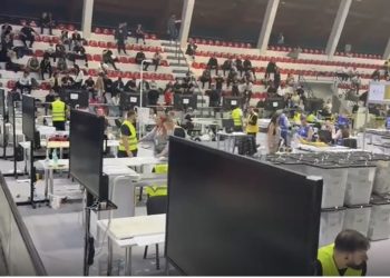 Ndërpritet procesi i numërimit të votave të diasporës tek “Parku Olimpik”, fiken monitorët