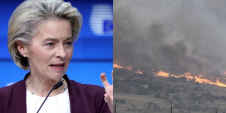 Zjarret shkatërruese në Izrael, Von der Leyen: Kemi aktivizuar Mekanizmin Evropian të Mbrojtjes Civile