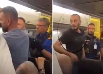 Panik gjatë fluturimit Gjenevë-Prishtinë! Shqiptari tenton të hapë derën e avionit