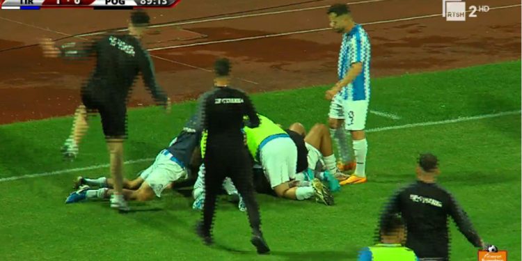 VIDEO/ Dramë dhe emocione deri në sekondën e fundit! Tirana mbijeton në Superiore falë një autogoli në minutën e 90