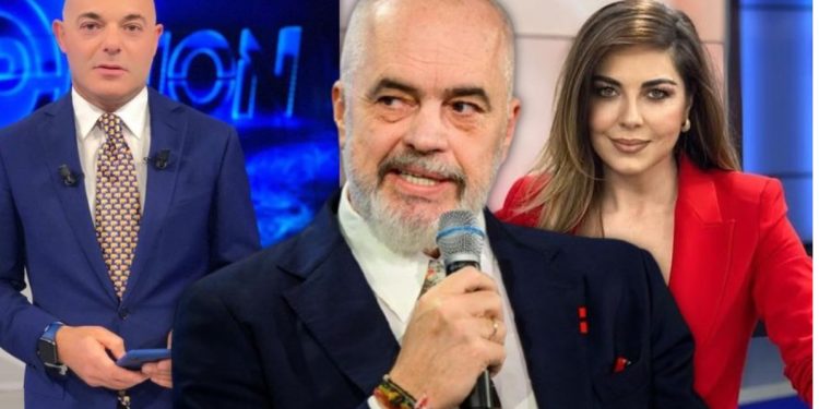 Edi Rama i tërheq vëmendjen Jonida Shehut në mes të emisionit: Mos mu bëj si Fevziu që rri me telefon, fokusohu