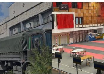 FOTO/ Nën masa të rrepta sigurie, mbërrijnë në Elbasan materialet zgjedhore, u dërguan nga mjete të ushtrisë