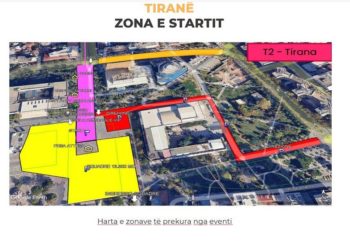 Nesër “Giro d’Italia 2025”, njihuni me akset që do të bllokohen në Tiranë, rrugët që duhet të shmangni