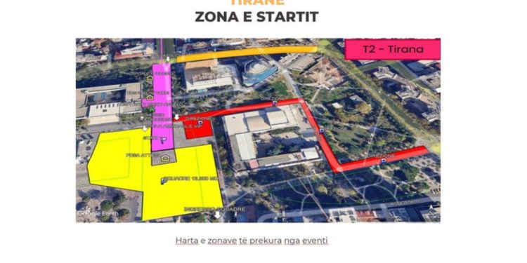 Nesër “Giro d’Italia 2025”, njihuni me akset që do të bllokohen në Tiranë, rrugët që duhet të shmangni