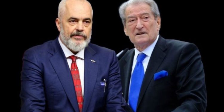 “Burrec dy metra”/ Rama dhe Berisha përplasen në distancë: Vetëm ai lart e largon një buf kënete