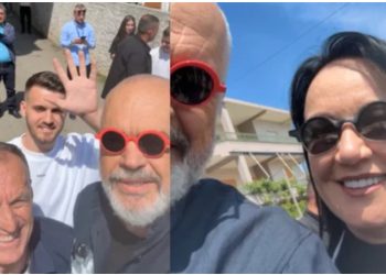 “Jam me katunaren time”/ Rama publikon videon me bashkëshorten: Ulini durët se është heshtje zgjedhore
