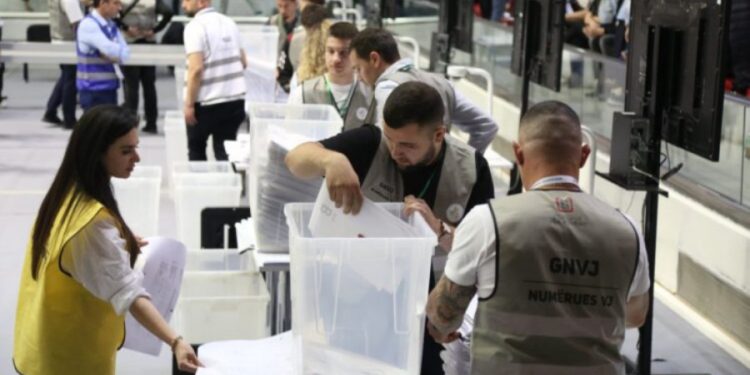 Numërohen votat e para të diasporës, PD-ASHM kryeson me 43,95%, PS ndjek me 42.68 %