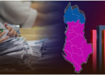 Numërohen 35% e votave në rang vendi, kush janë dy dhe të vetmet qarqe blu në hartën zgjedhore