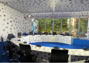 Samiti i Komunitetit Politik Europian sot në Tiranë, Rama ndan pamjet nga brenda strukturës ku do të mbahet aktiviteti