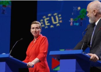 VIDEO/ “Nuk jam socialiste”, kryeministrja e Danimarkës nxjerr blof Ramën gjatë konferencës për shtyp