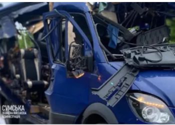 Droni rus godet autobusin e civilëve ukrainas pak orë pas takimit të delegacioneve në Turqi, 9 persona humbin jetën, 4 të tjerë plagosen