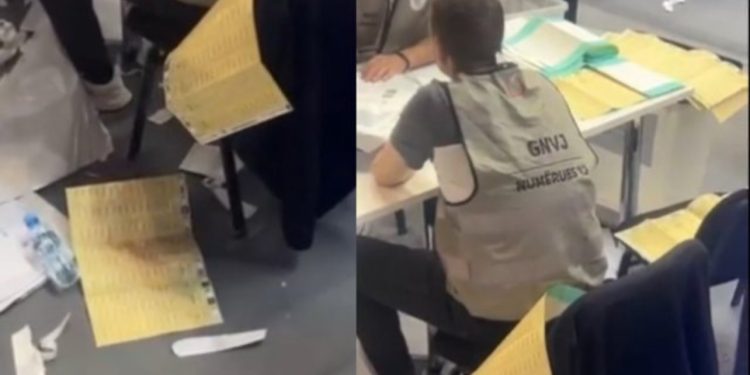 Vota e diasporës për qarkun e Shkodrës/ Numërohen 400 vota më shumë se numri i votuesve, fletët e votimit shpërndahen në tokë