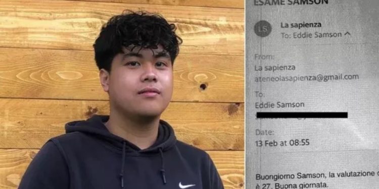 E vrau mos të merrej vesh se kishte mashtruar për provimet? Mark Samson krijoi llogari të rreme në Universitetin e Sapienzas, Ilaria e zbuloi