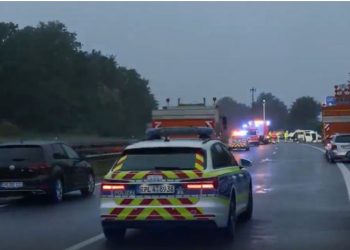 Aksidenti në Gjermani/ Dalin PAMJET nga vendi i ngjarjes ku humbën jetën tre shqiptarët