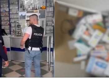 EMRAT/ Operacioni “Medicine” në Fier, kontrabandë ilaçesh në 4 farmaci, arrestohen 4 administratorë