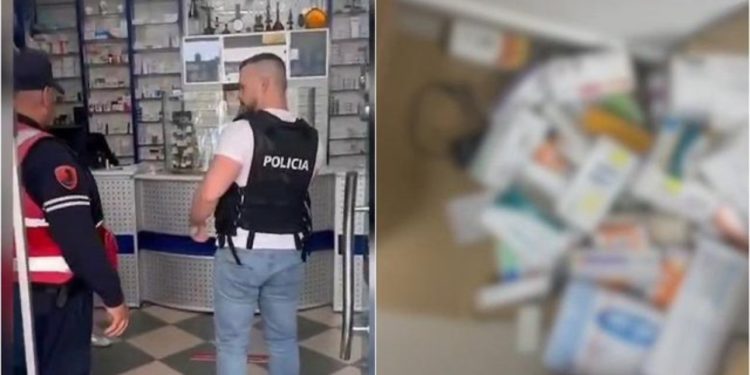 EMRAT/ Operacioni “Medicine” në Fier, kontrabandë ilaçesh në 4 farmaci, arrestohen 4 administratorë
