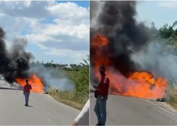 Shkrumbohet automjeti në aksin Fier-Roskovec/ Raportohet se nuk ka të lënduar, shkak ishte një defekt teknik