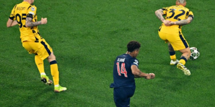 PSG po e shkatërron Interin vetëm 20 minuta nga starti i finales – Doue dyfishon rezultatin
