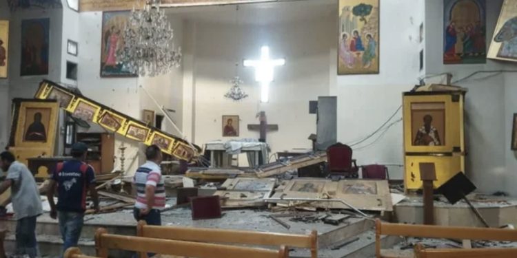 FOTO+VIDEO/ Sulm terrorist në një Kishë Ortodokse në Siri, 15 persona të vdekur dhe 25 të plagosur