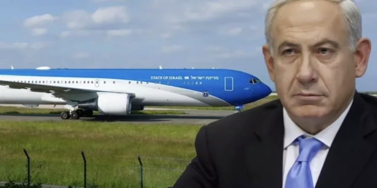 FOTO/ Frika nga sulmet e Iranit, aeroplani i Netanyahut transporton drejt Athinës familjet e anëtarëve të kabinetit qeveritar izraelit