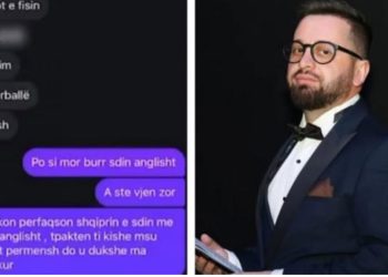 ‘Të q* robt’/ Qytetari e kritikoi për anglishten, Erion Isai shpërthen me ofendime ndaj tij