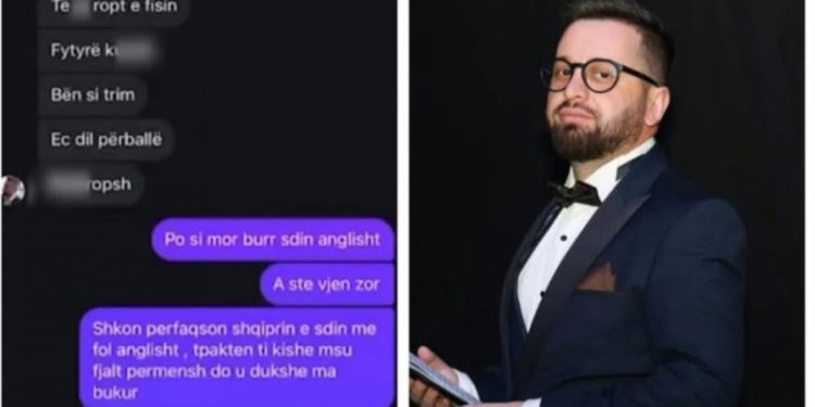 ‘Të q* robt’/ Qytetari e kritikoi për anglishten, Erion Isai shpërthen me ofendime ndaj tij