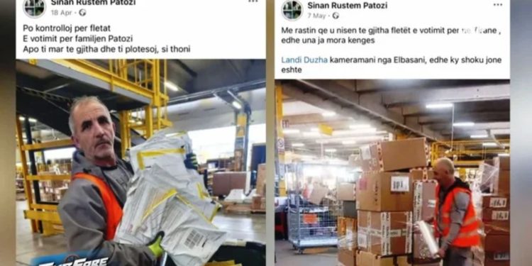 Punonjësi i postës në Itali nën akuzë për manipulim votash, bëri foto me fletët e votimit dhe e hodhi në Facebook