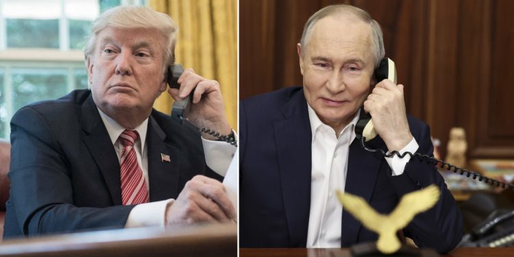“Nuk pritet paqe e afërt”/ Trump- Putin bisedë telefonike, Presidenti i SHBA-ve: Rusia gati të reagojë ndaj Ukrainës për sulmet në aeroporte