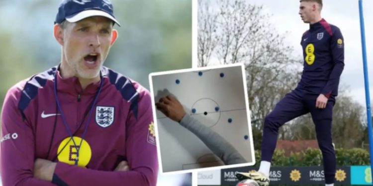 Cole Palmer u vendos në një rol të pazakontë gjatë stërvitjes së Anglisë