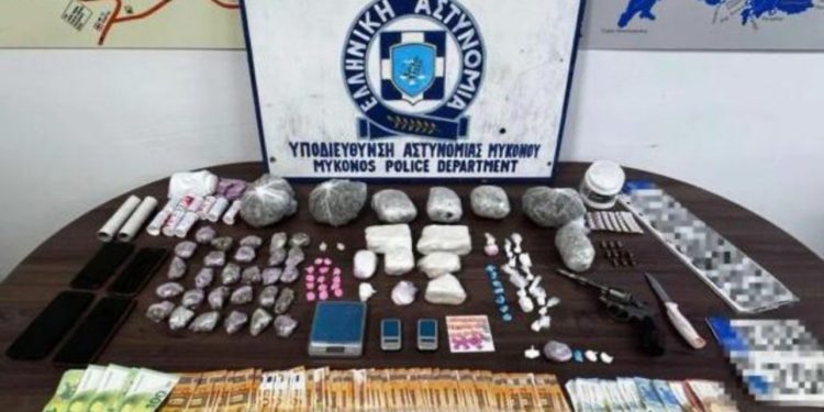 Operacion antidrogë në Mykonos, arrestohen tre shqiptarë, një i kërkuar nga SPAK