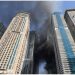 FOTO+VIDEO/ Përfshihet nga flakët masive ndërtesa 67-katëshe në Dubai, evakuohen rreth 4000 banorë! Zjarri vihet nën kontroll pas gjashtë orësh