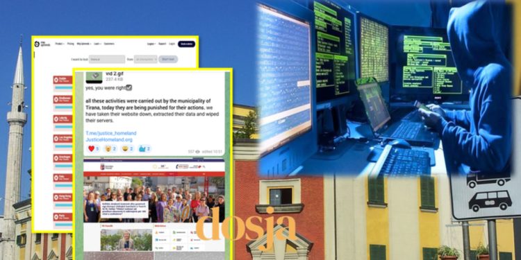 Hakerat sulmuan faqen e bashkisë së Tiranës, AKSK: Po punohet për rikthimin e sistemeve në normalitet