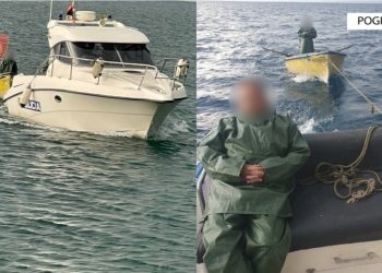 Kishin dalë me varkë për të peshkuar, policia shpëton 2 persona nga mbytja në liqen për shkak të motit të keq