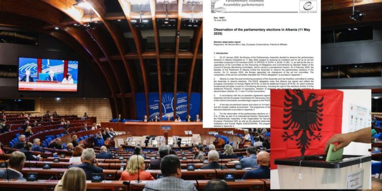 Diskutohet të hënën në Strasburg, zbardhet raporti i delegacionit të Asamblesë Parlamentare të Këshillit të Europës për zgjedhjet e 11 majit