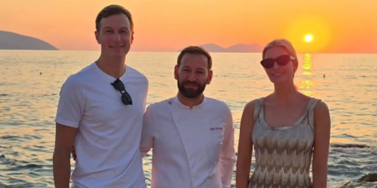 FOTO/ Pushime dhe biznes, Ivanka Trump dhe Jared Kushner rikthehen në Shqipëri, çfarë dihet nga vizita “sekrete”