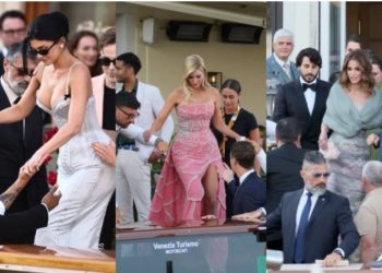 FOTOLAJM/ Nga Kylie Jenner te Ivanka Trump, çfarë veshën sot të ftuarit e famshëm në dasmën e Bezzos dhe Sanchez