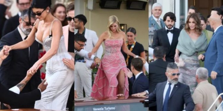 FOTOLAJM/ Nga Kylie Jenner te Ivanka Trump, çfarë veshën sot të ftuarit e famshëm në dasmën e Bezzos dhe Sanchez