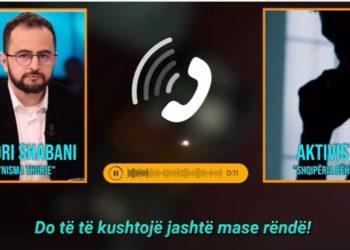 Del audio-mesazhi kërcënues nga njerëzit e Lapajt për Shabanin / “O Endri, o i pabesë, do të kushtojë rëndë kjo.. Dajoa do ta paguajë shtrenjë do t’i q…”