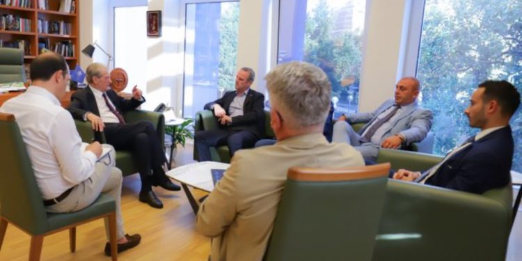 Berisha takim me Alessandro Battilocchion: Forza Italia, gjithmonë në krah të Shqipërisë! PD do ta vijojë luftën e saj në çbërjen e farsës së 11 majit